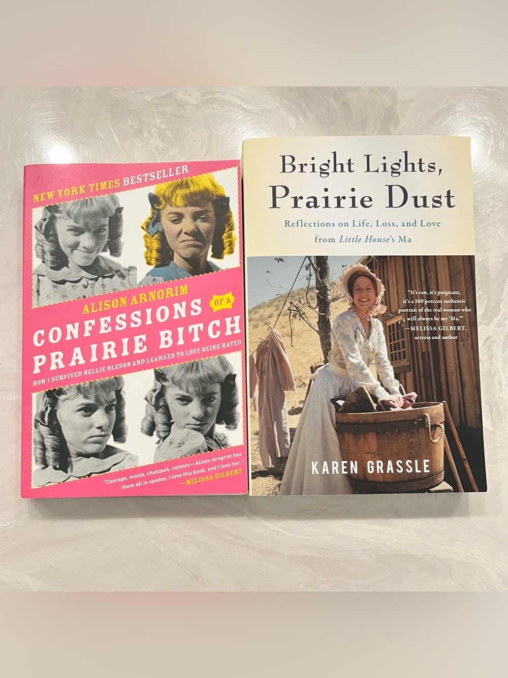 🏠Little House on the Prairie autobiographies by Alison Arngrim & Karen Grassle🏠